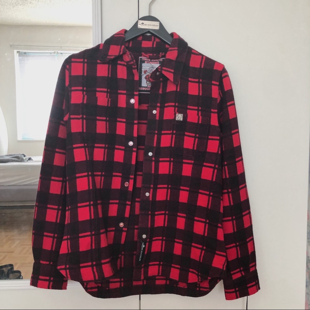 BNWT Moose Knuckles plaid shirt